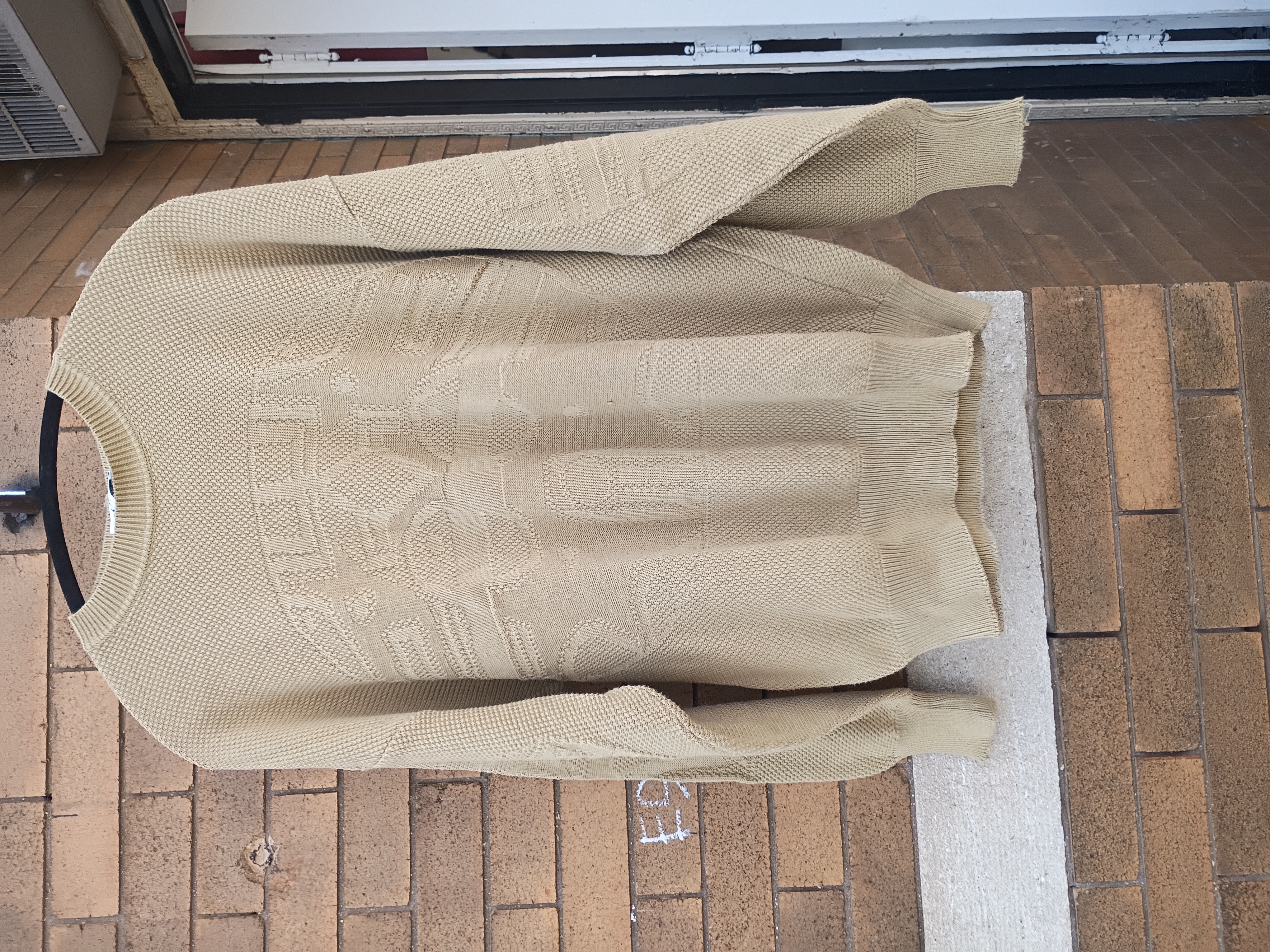 Hugo boss made in west berlin cotton blend sweater